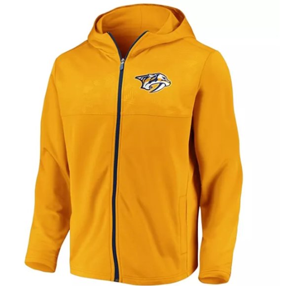 NFL Other - Men's Nashville Predators Defender Mission Zip-Up Hoodie